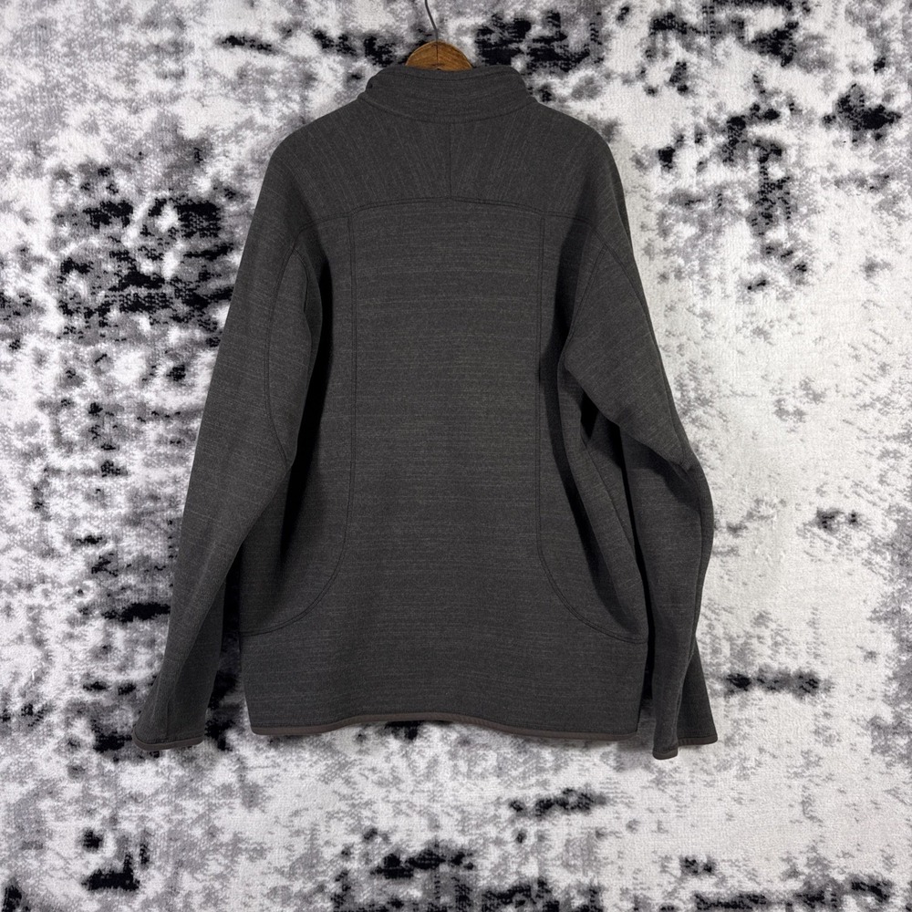 Patagonia Better Sweater 1/4 Zip Mens Size Extra Large Brown Chest Zip Gorp - Picture 2 of 11